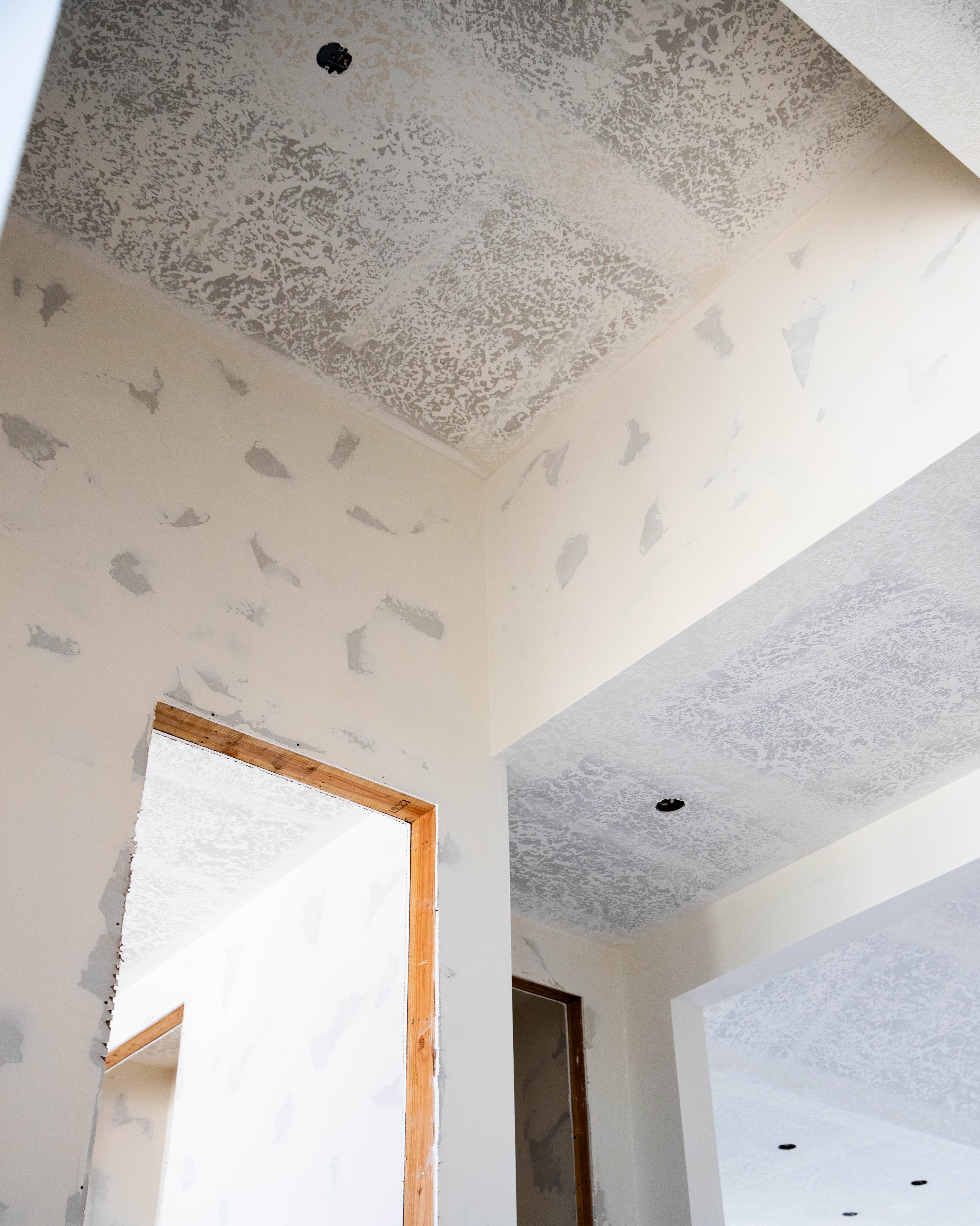 High Ceilings Custom Dry Wall Construction