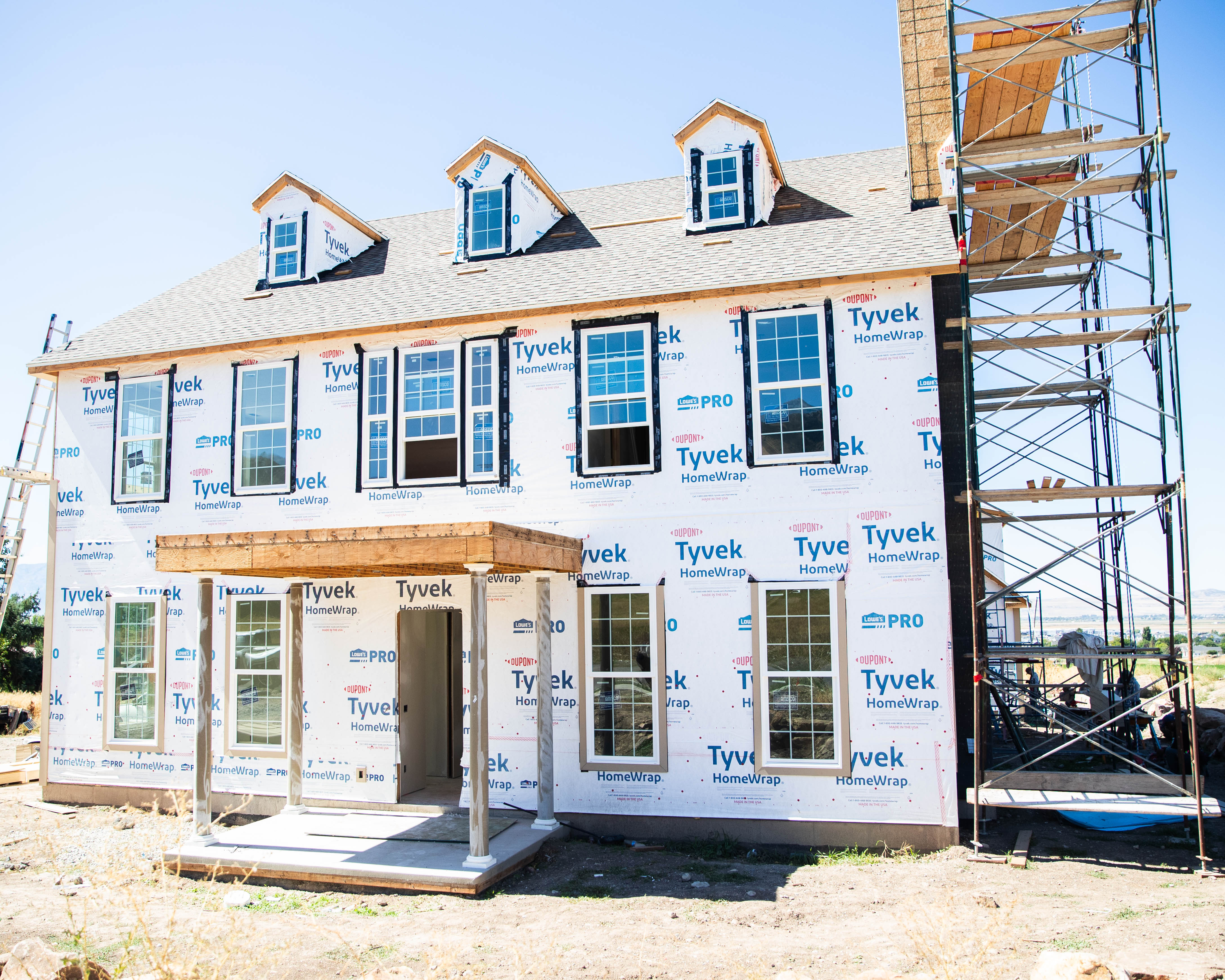 Residential custom drywall by HJ Drywall.