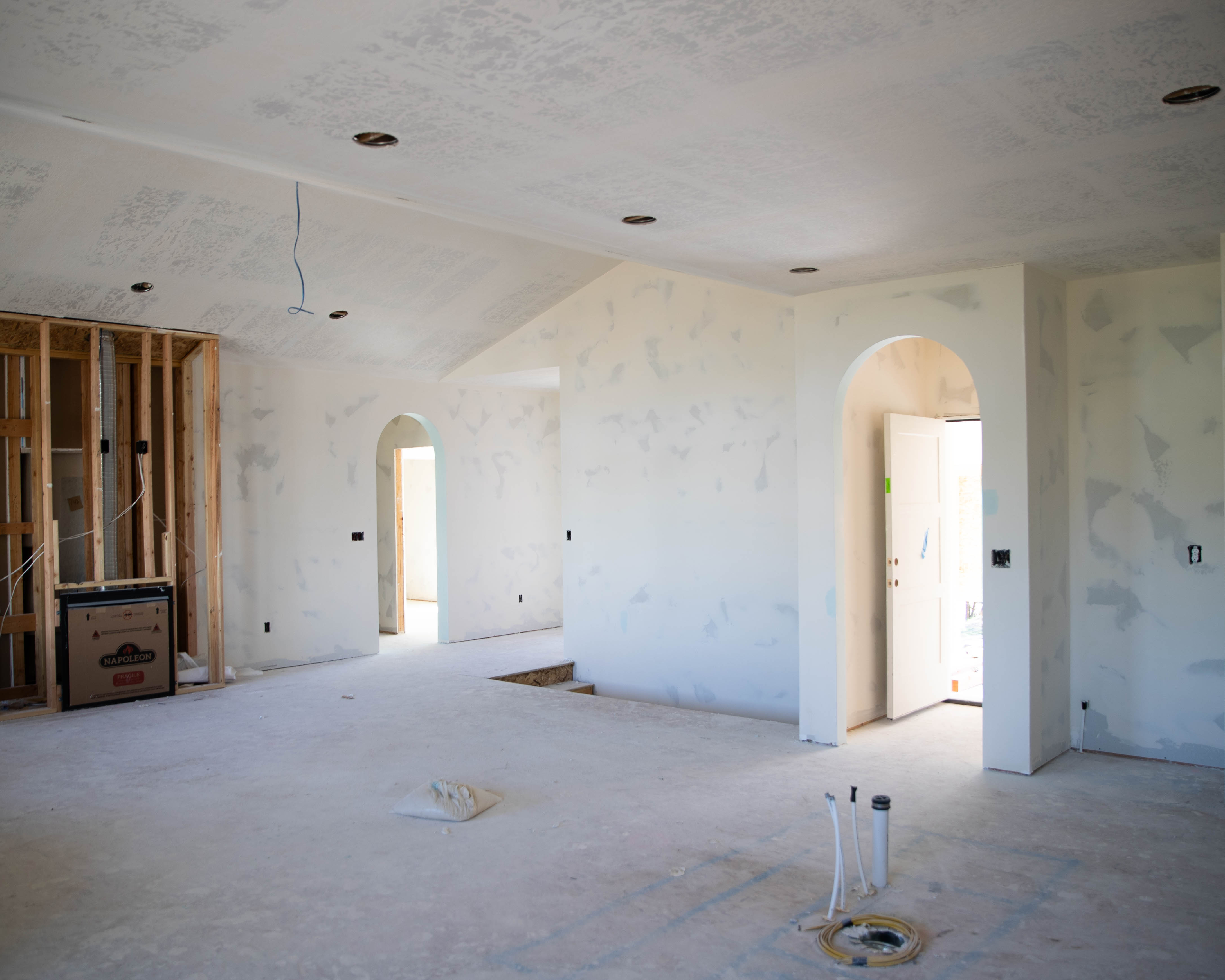 wellsville utah custom drywall project